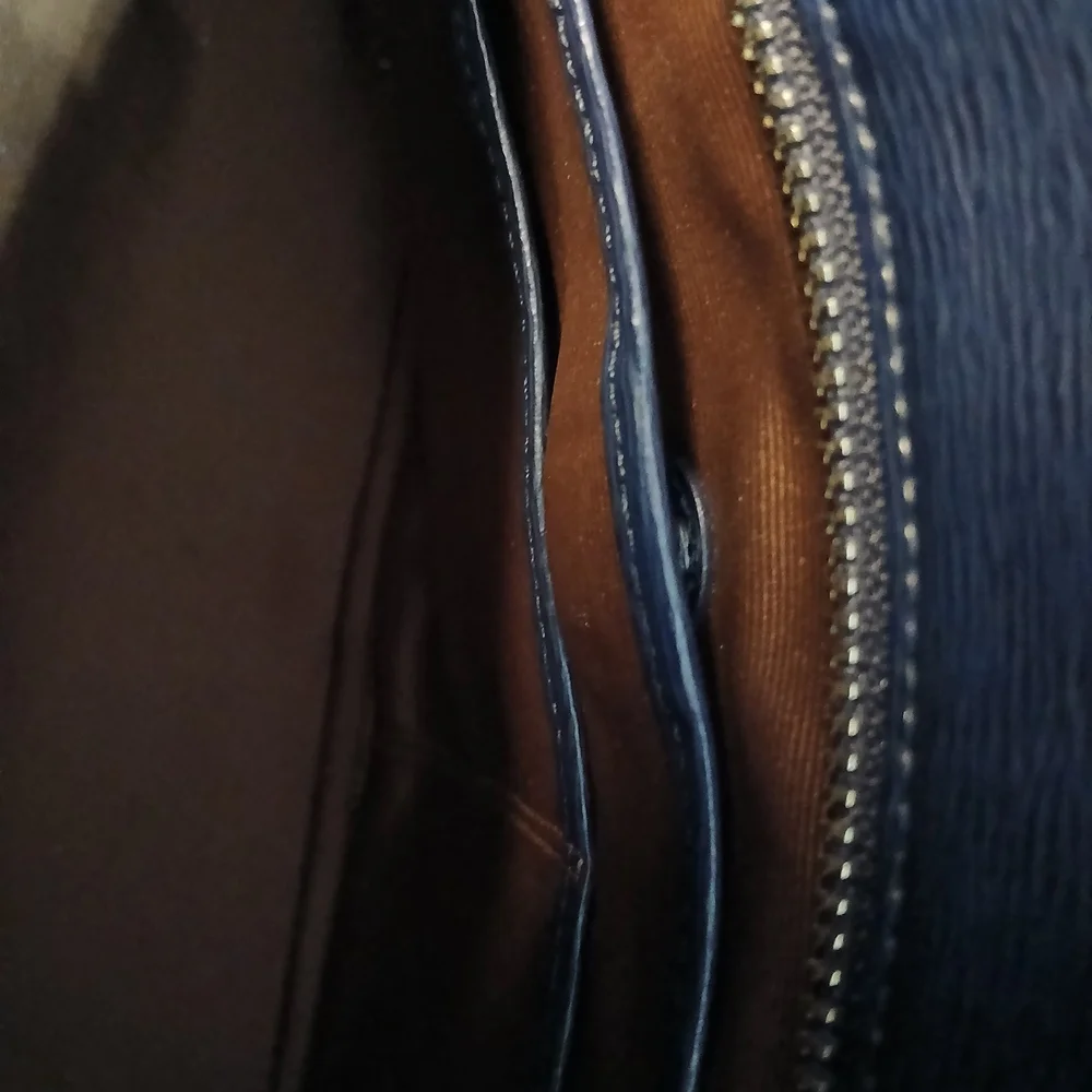 Lauren Ralph Lauren Black Leather Tote Bag - Picture 9 of 15
